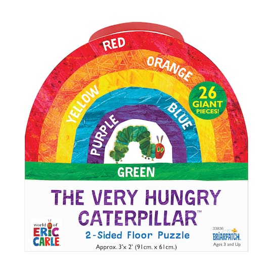 The Very Hungry Caterpillar 26 Piece 2-Sided Floor Puzzle